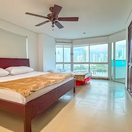 Apartamento Con Buena Ubicación Vista Ideal Familiar Cartagena